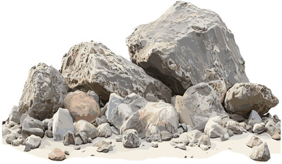 Vector stones beach cutout rocks PNG backgrounds, sand rocks, beach stones, vector cutout, natural rocks, beach grounds, beach landscape, rock texture, coastal rocks