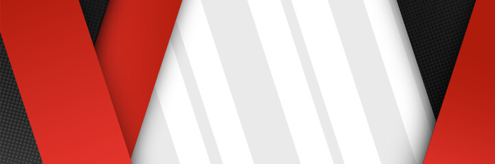modern black and red banner background. vector abstract graphic design banner pattern background template.