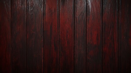 Obraz premium Dark red wooden planks background