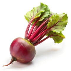 Beet root  isolated on white