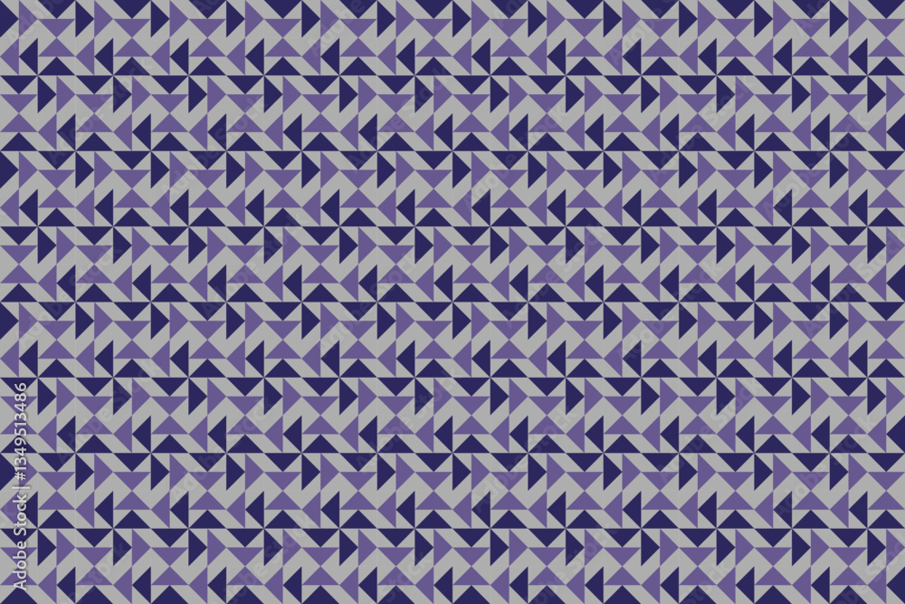 Poster vector seamless mosaic pattern. geometry pattern with solid color. suitable for backgrounds, gift wr