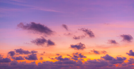 Obraz premium Pink sky,Nature beautiful Light Sunset or sunrise sky