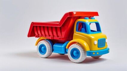 Colorful Plastic Toy Dump Truck