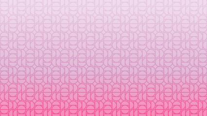 Abstract geometry pattern background with pink gradient color. Floor pattern background