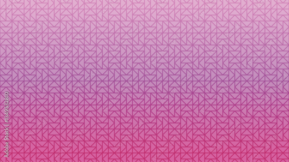 Poster abstract geometry pattern background with pink gradient color. floor pattern background