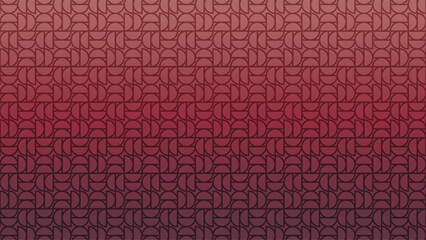 Abstract geometry pattern background with red maroon  gradient color. Floor pattern background