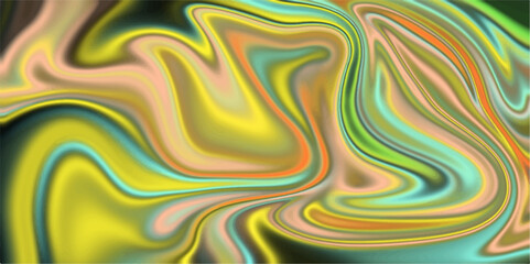 Abstract background with psychedelic vivid colors. Fantastic colorful acrylic stains of painted liquid marble texture for book cover, industrial works and any design.