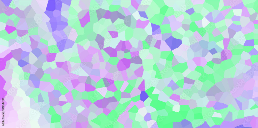 Poster abstract colorful background with triangles mosaic pattern vector backdrop with hexagons. multicolor
