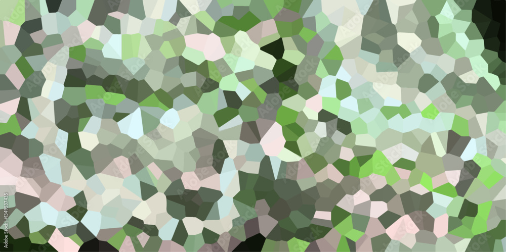 Poster abstract colorful background with triangles mosaic pattern vector backdrop with hexagons. multicolor