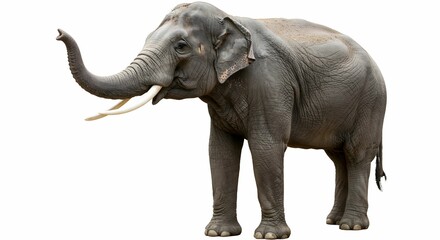 Obraz premium Elephants: Majestic Mammals and Their Conservation