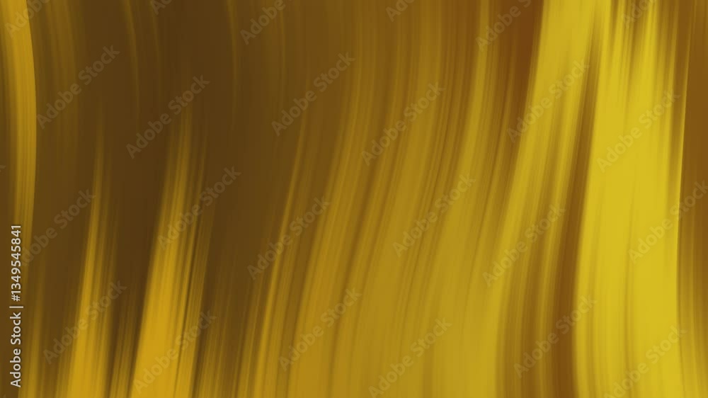 Poster subtle shimmering gold motion graphics with textured, soft stripes and abstract design