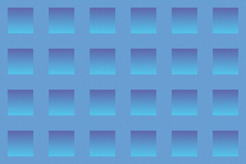 Square Shapes and Designs Blue Colors Grainy Texture Modern Abstract Background Geometric Background