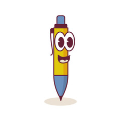 pen write groovy character