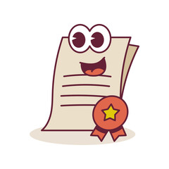 paper grade groovy character