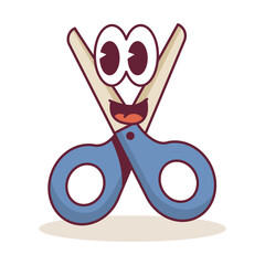 scrissor cut groovy character