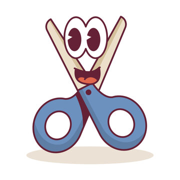 scrissor cut groovy character