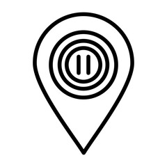 Pause symbol Icon