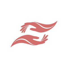 hands in heart shape