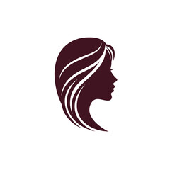 woman with long hair
