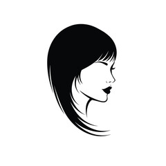 girl with long hair