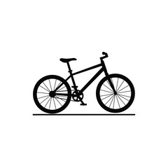bicycle isolated on white