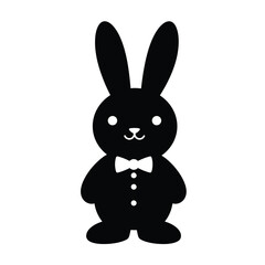 easter bunny with a egg