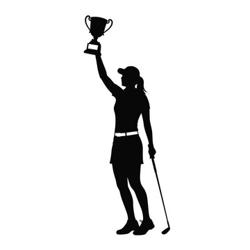 recommend clip art: golf player silhouette