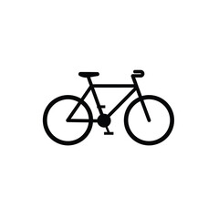 Obraz premium bicycle isolated on white background