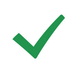 green check mark