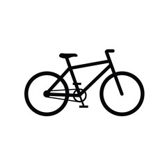 bicycle isolated on white