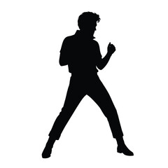 silhouette of a woman