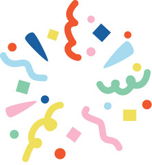 burst of colorful firework