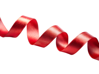 red candy cane isolated with transparent background