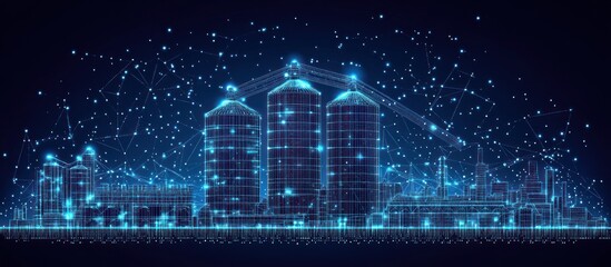 A Digital Representation of an Industrial Complex with Network Connections