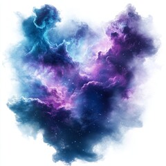 Fototapeta premium Generic Glowing Nebula View Soft Blending Naturally