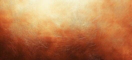 Fototapeta premium Beautiful copper gradient background, with a soft and smooth texture, in a minimalist style. High resolution, high quality.