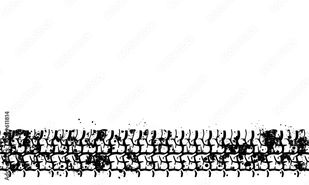 Poster close up view of tire texture showcasing intricate patterns and grooves, emphasizing durability and 