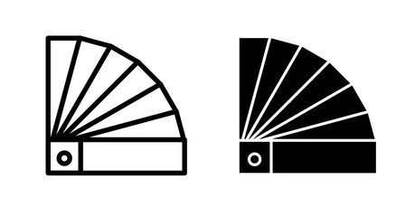 Color swatch icons collection