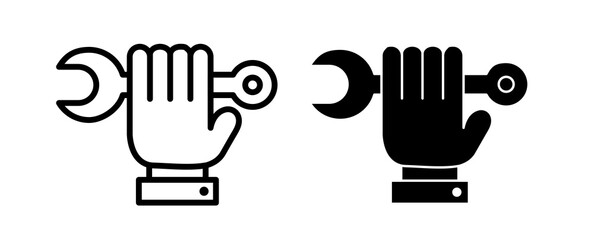 Repair icons collection