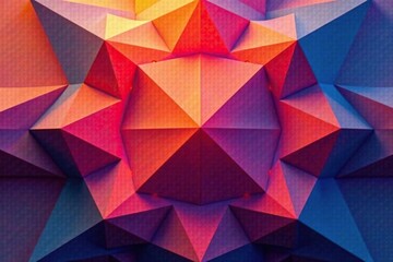 Geometric shapes forming complex repeating design , symmetry, fractal