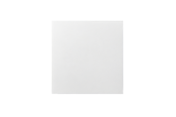 Blank textured rectangle on black background for graphic design, cut out transparent