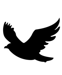 Bird clip art design on plain white transparent isolated background for card, shirt, hoodie, sweatshirt, apparel, card, tag, mug, icon, poster or badge