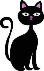 Halloween, Cute Black Cat