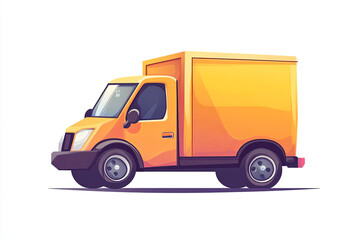 Fototapeta premium delivery truck