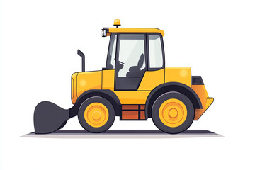 Naklejka premium road roller