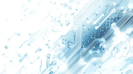 Abstract circuit board technology background, use in tech presentation