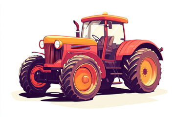 Obraz premium tractor