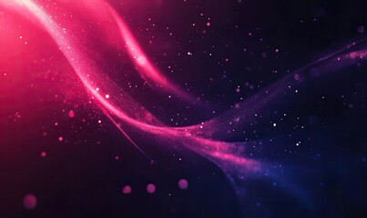 Fototapeta premium Abstract dynamic flowing lines of pink and purple