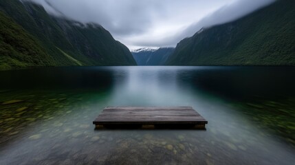 Tranquil Lakeside Dock (1)