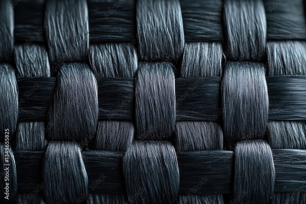 Aufkleber textured close-up of a natural woven mat capturing the warm sunlight in a cozy setting filled with e